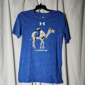 Under Armour Blue Camel Graphic Tee